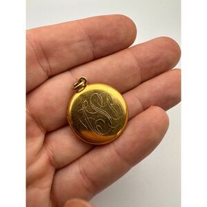 Vintage Round Gold Filled Locket